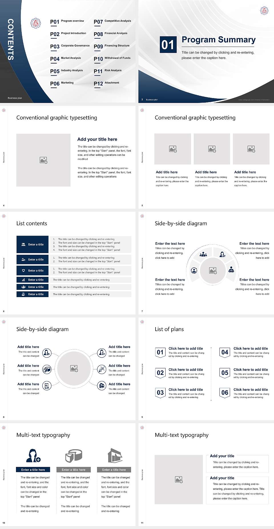 Gujarat University of Transplantation Sciences Competition/Entrepreneurship Contest PPT Template4:3 ratio PPT effect preview image2