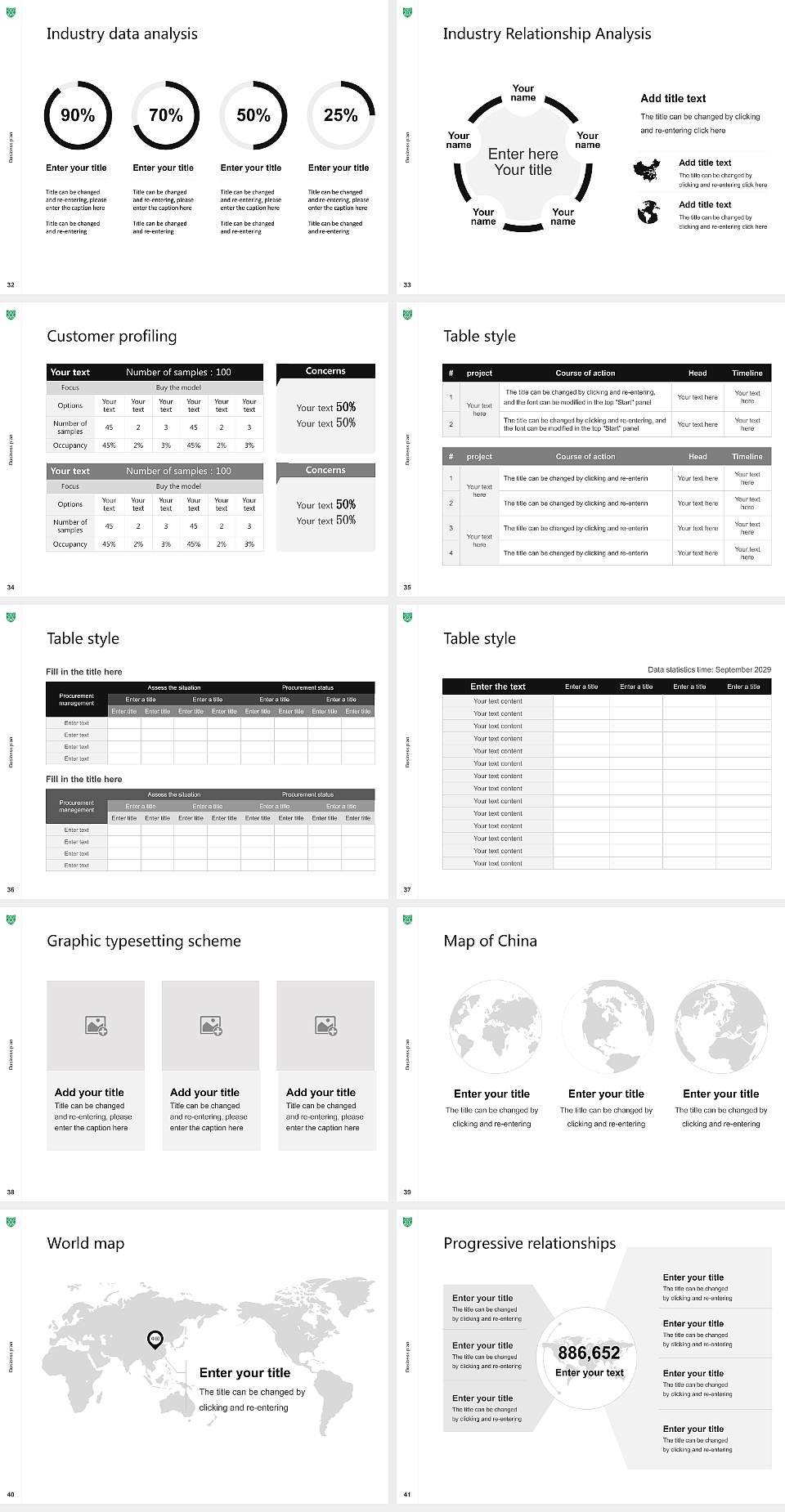 CMJ University Competition/Entrepreneurship Contest PPT Template4:3 ratio PPT effect preview image5