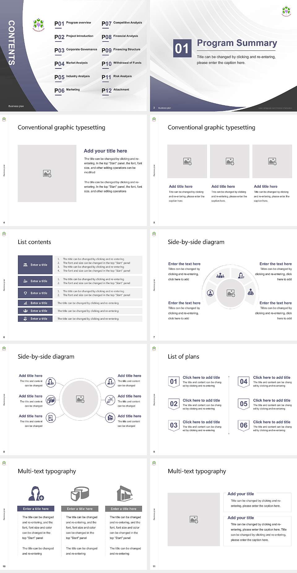 Cluster University of Srinagar Competition/Entrepreneurship Contest PPT Template4:3 ratio PPT effect preview image2
