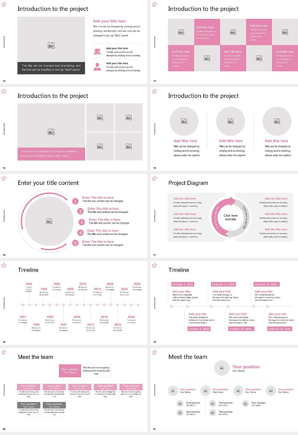 Fukuyama Heisei University Competition/Entrepreneurship Contest PPT Template16:9 ratio PPT effect preview image3