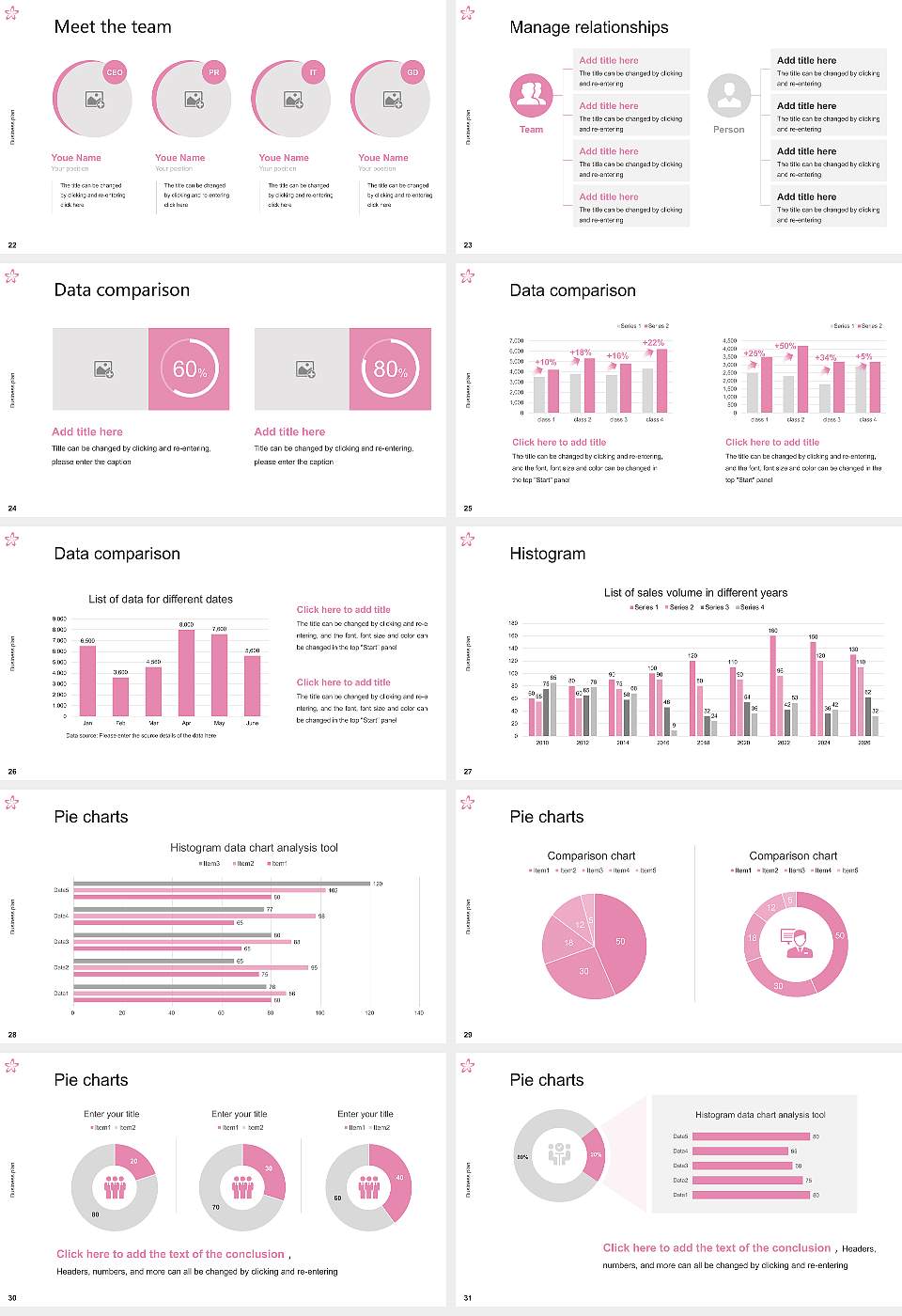Fukuyama Heisei University Competition/Entrepreneurship Contest PPT Template16:9 ratio PPT effect preview image4