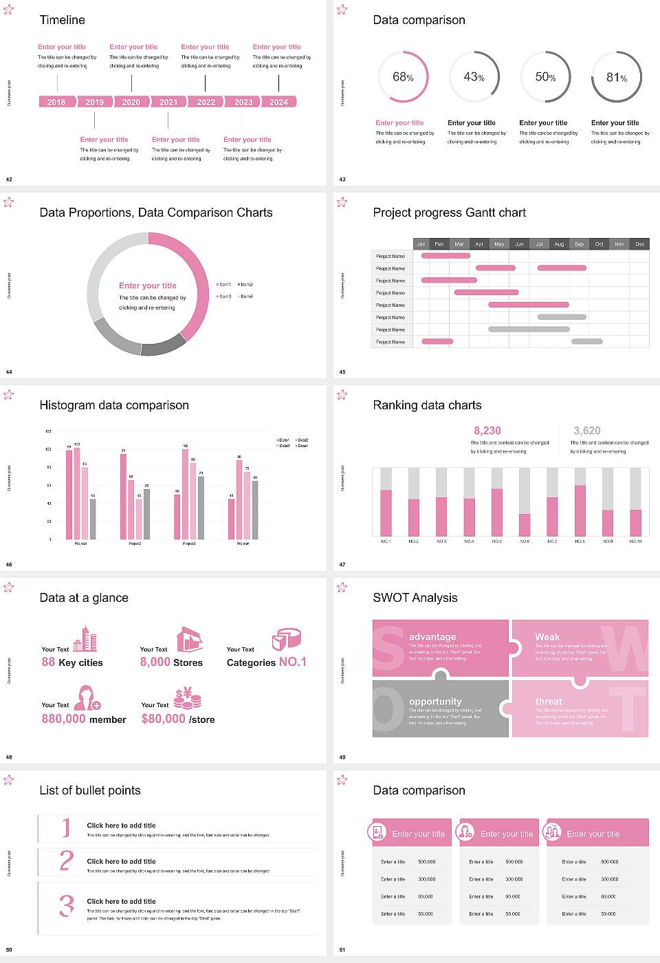 Fukuyama Heisei University Competition/Entrepreneurship Contest PPT Template16:9 ratio PPT effect preview image6