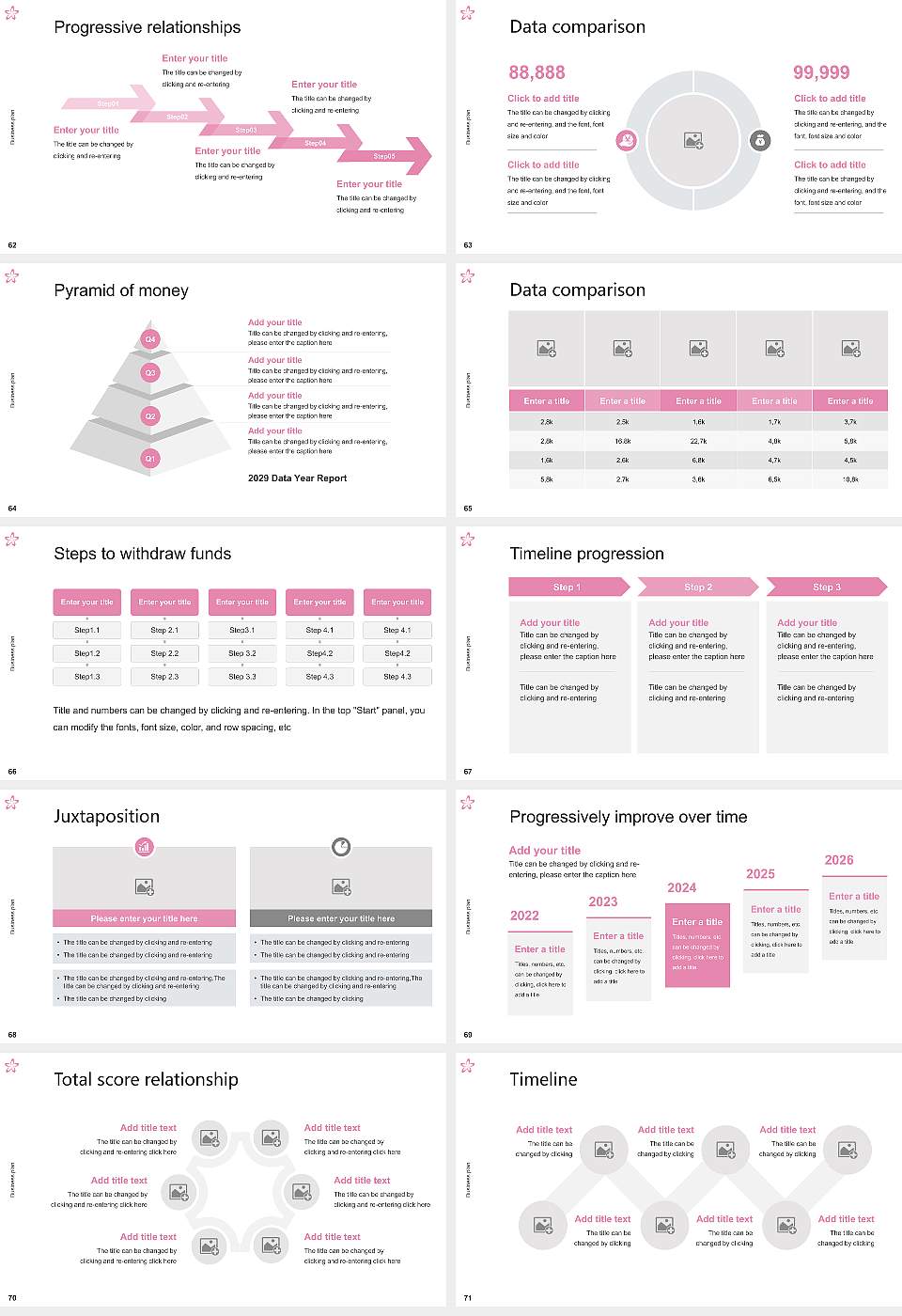 Fukuyama Heisei University Competition/Entrepreneurship Contest PPT Template16:9 ratio PPT effect preview image8