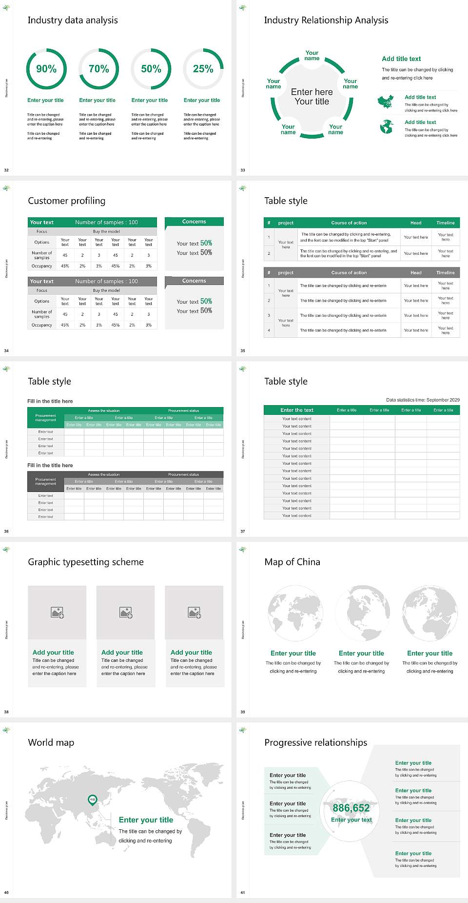 Fukuyama University Competition/Entrepreneurship Contest PPT Template4:3 ratio PPT effect preview image5