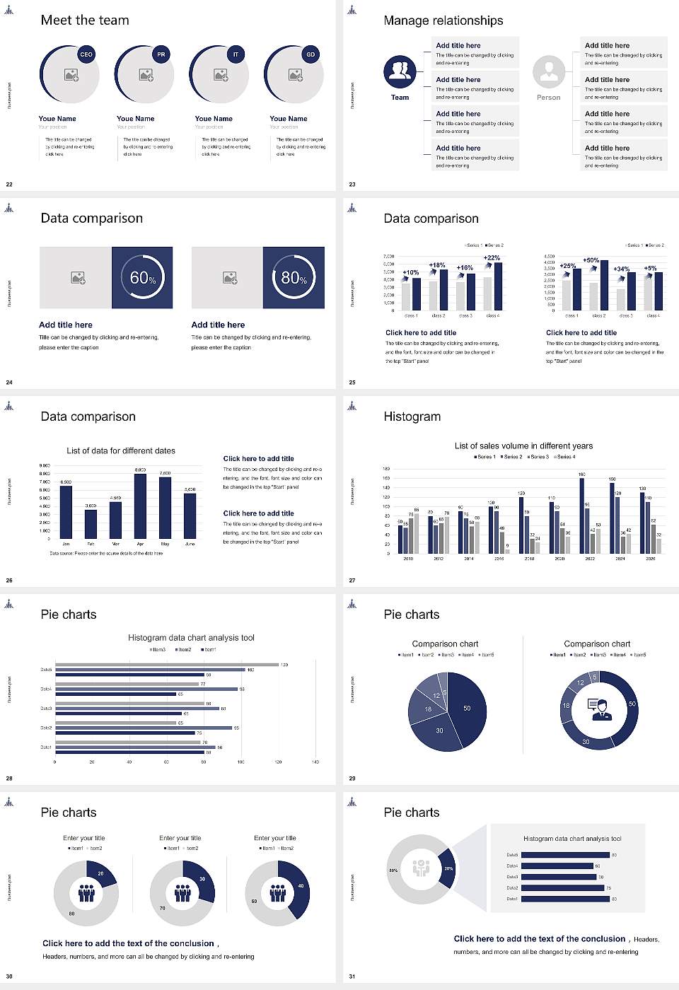 Health Sciences University of Hokkaido Competition/Entrepreneurship Contest PPT Template16:9 ratio PPT effect preview image4