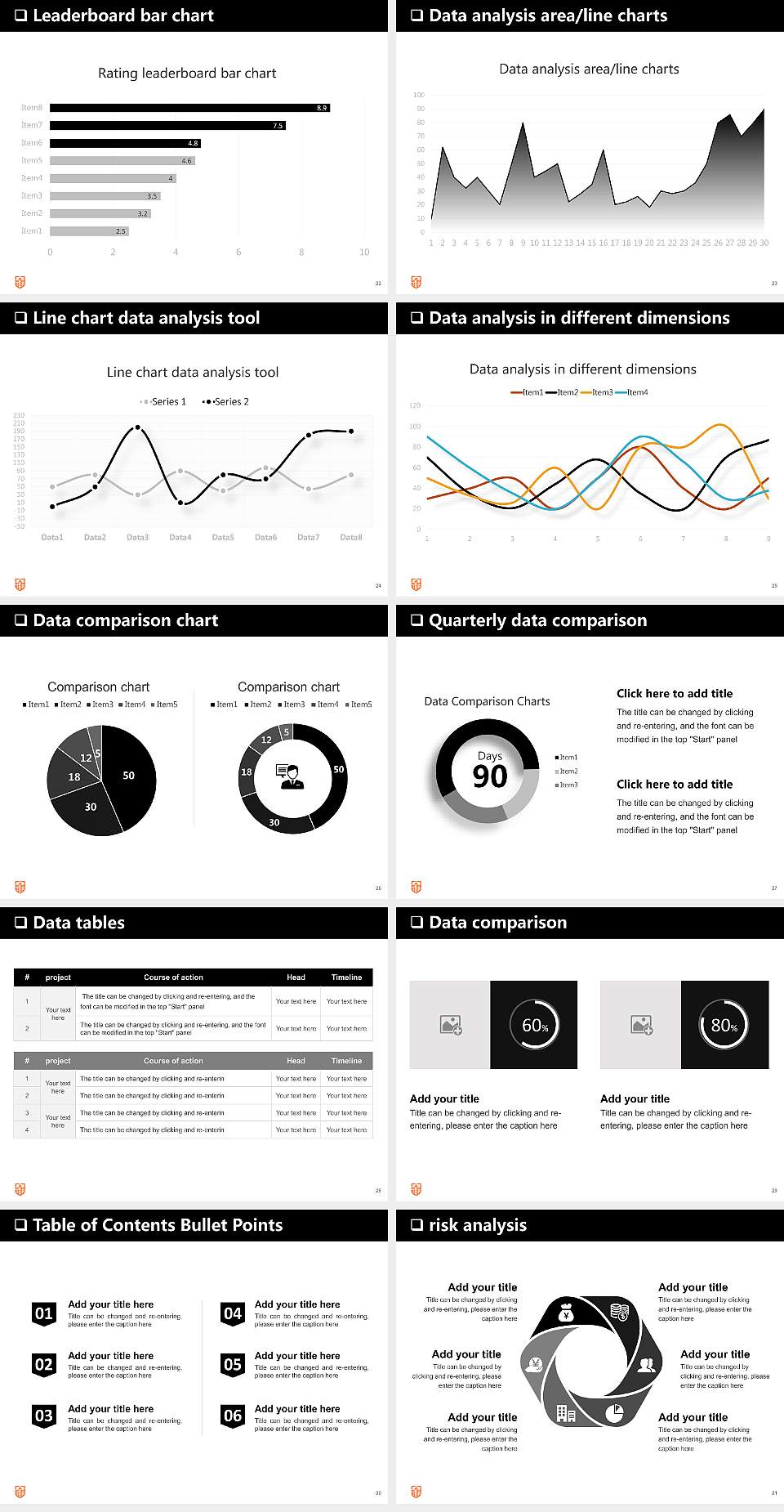Carroll University General Purpose PPT Template4:3 ratio PPT effect preview image4