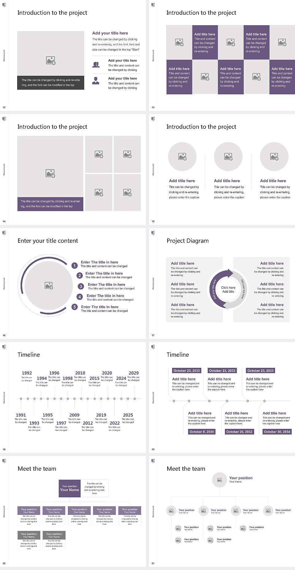Alfred University Competition/Entrepreneurship Contest PPT Template4:3 ratio PPT effect preview image3