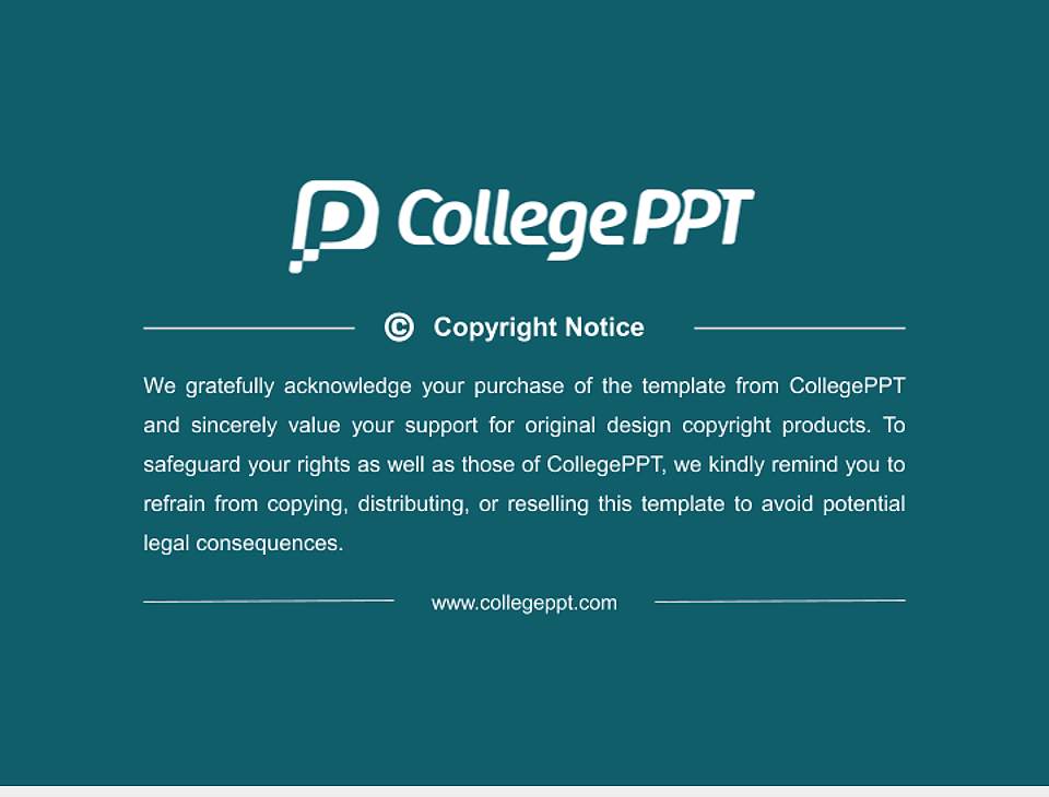 Centre College General Purpose PPT Template4:3 ratio PPT effect preview image6