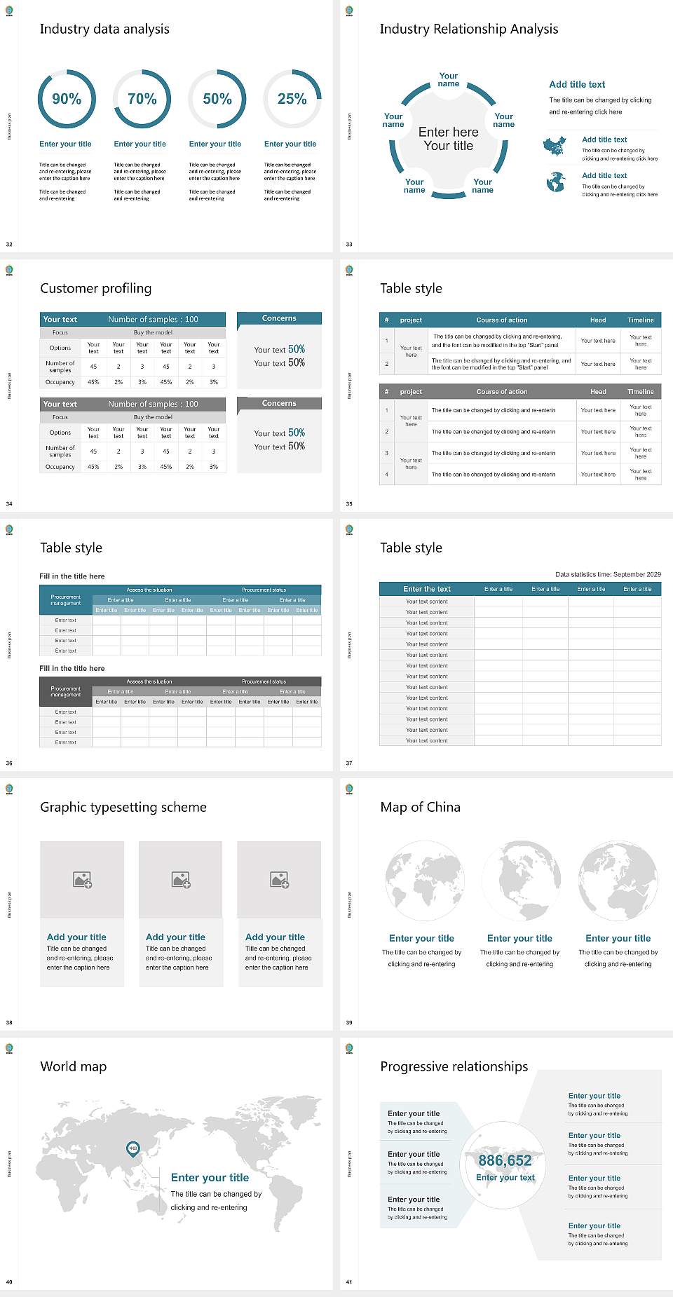 Cotton University Competition/Entrepreneurship Contest PPT Template4:3 ratio PPT effect preview image5