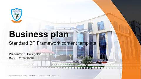 Atal Medical and Research University Competition/Entrepreneurship Contest PPT Template