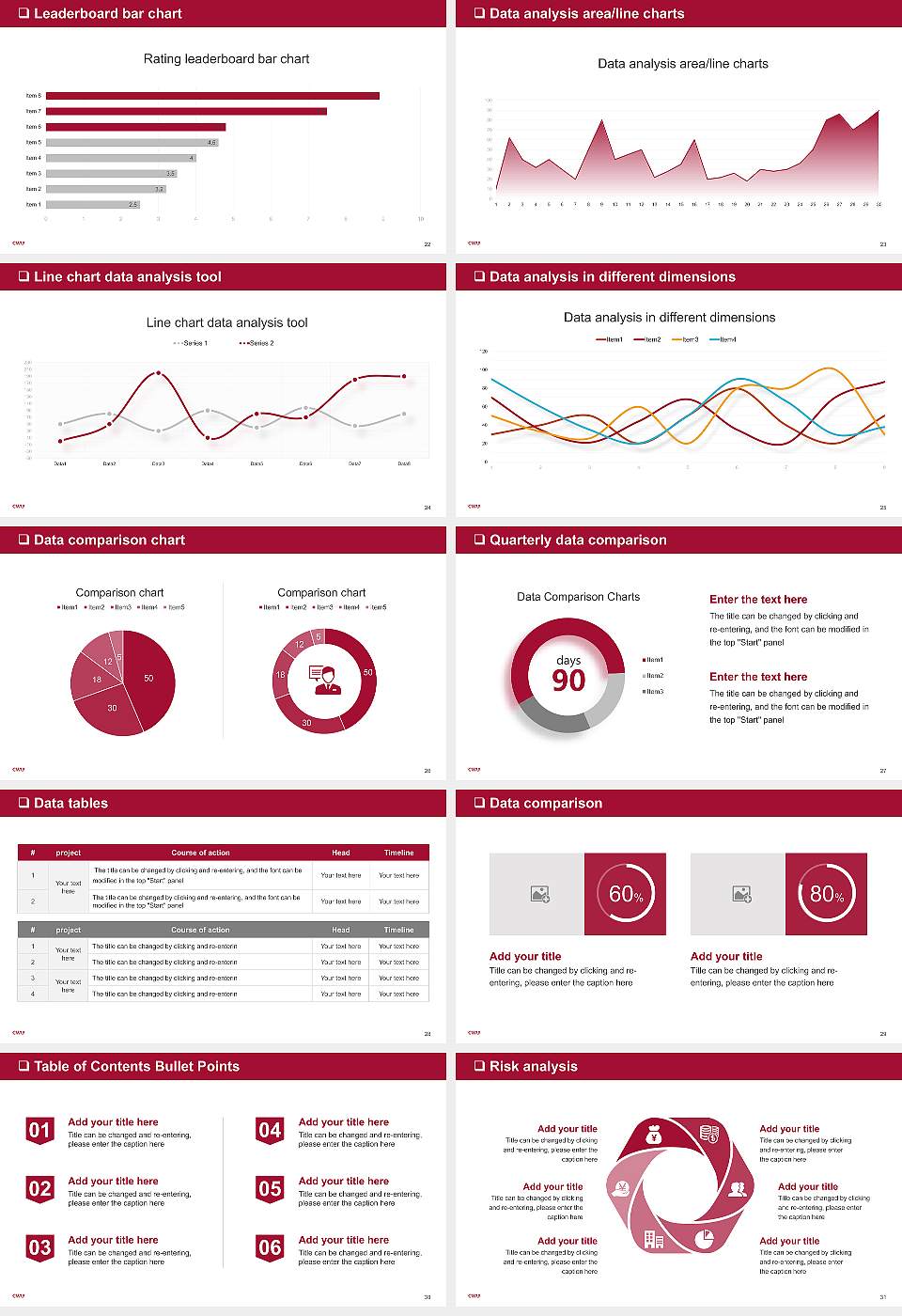 Central Washington University General Purpose PPT Template16:9 ratio PPT effect preview image4