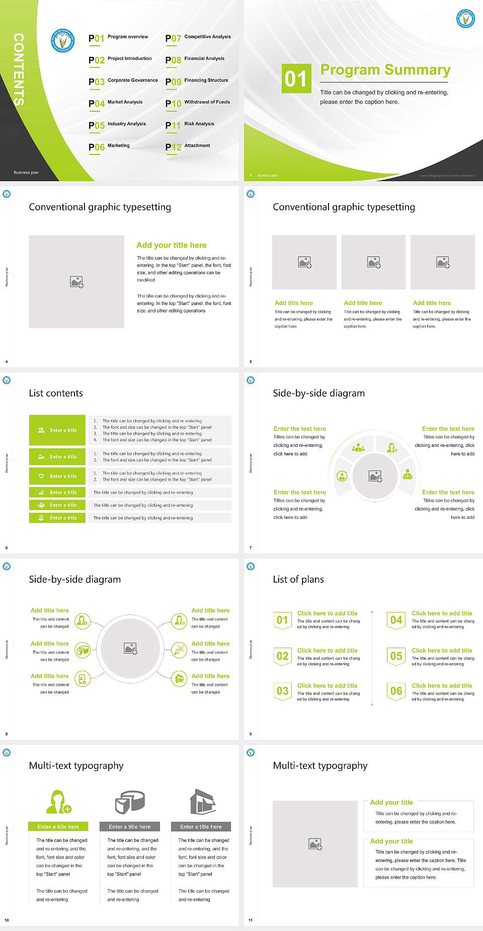 Indira Gandhi Krishi Vishwavidyalaya Competition/Entrepreneurship Contest PPT Template4:3 ratio PPT effect preview image2