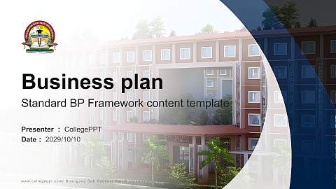 Birangana Sati Sadhani Rajyik Vishwavidyalaya Competition/Entrepreneurship Contest PPT Template