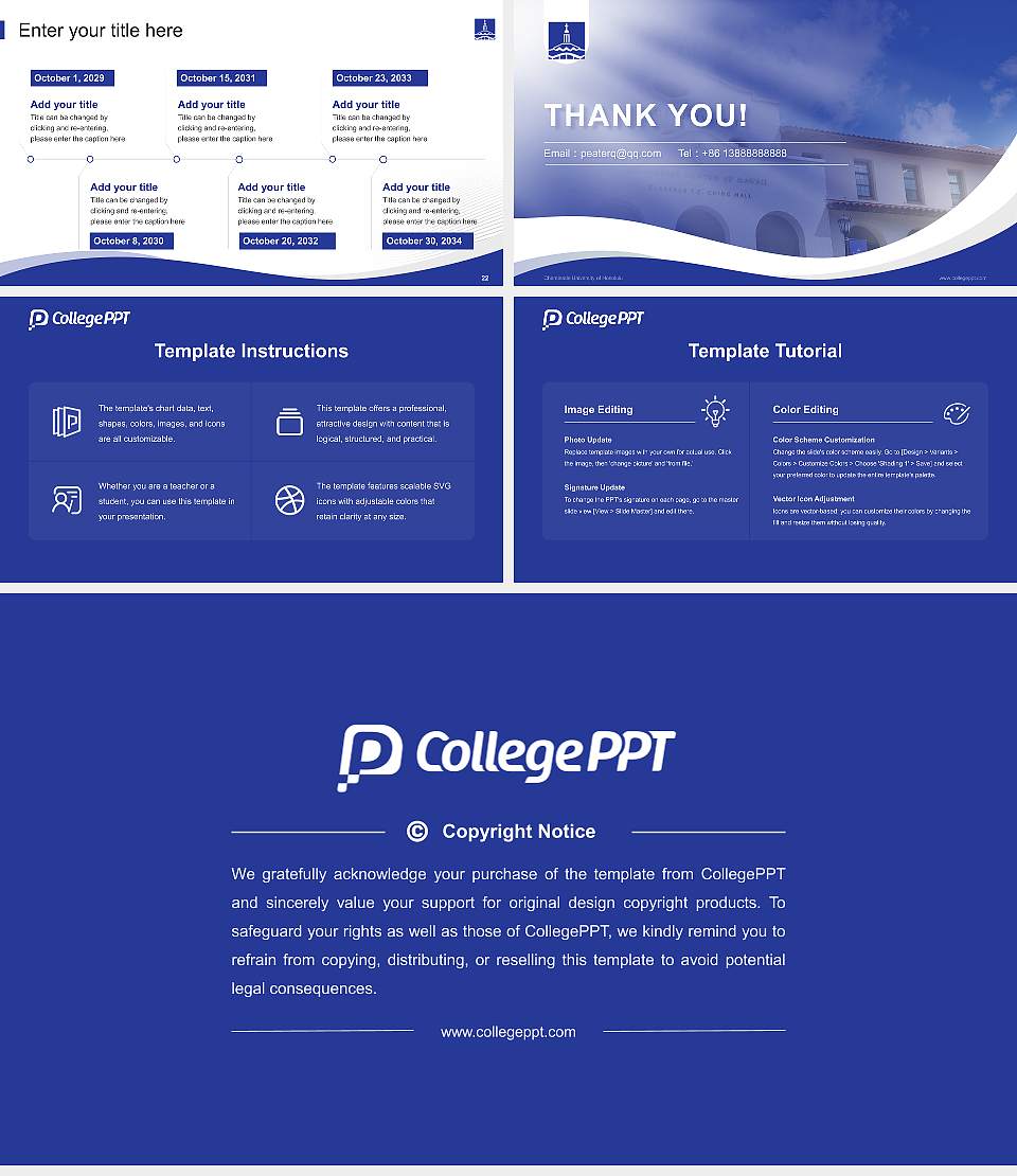 Chaminade University of Honolulu Lecture Sharing and Networking Event PPT Template16:9 ratio PPT effect preview image4