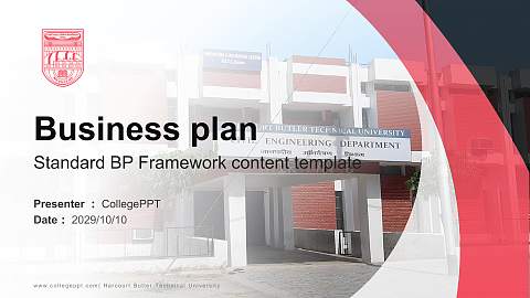 Harcourt Butler Technical University Competition/Entrepreneurship Contest PPT Template