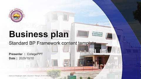 Gurukul Kangri Vishvidayala Competition/Entrepreneurship Contest PPT Template