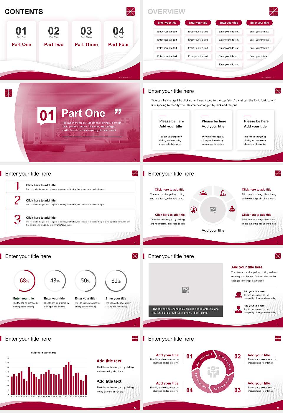 Chapman University Lecture Sharing and Networking Event PPT Template16:9 ratio PPT effect preview image2