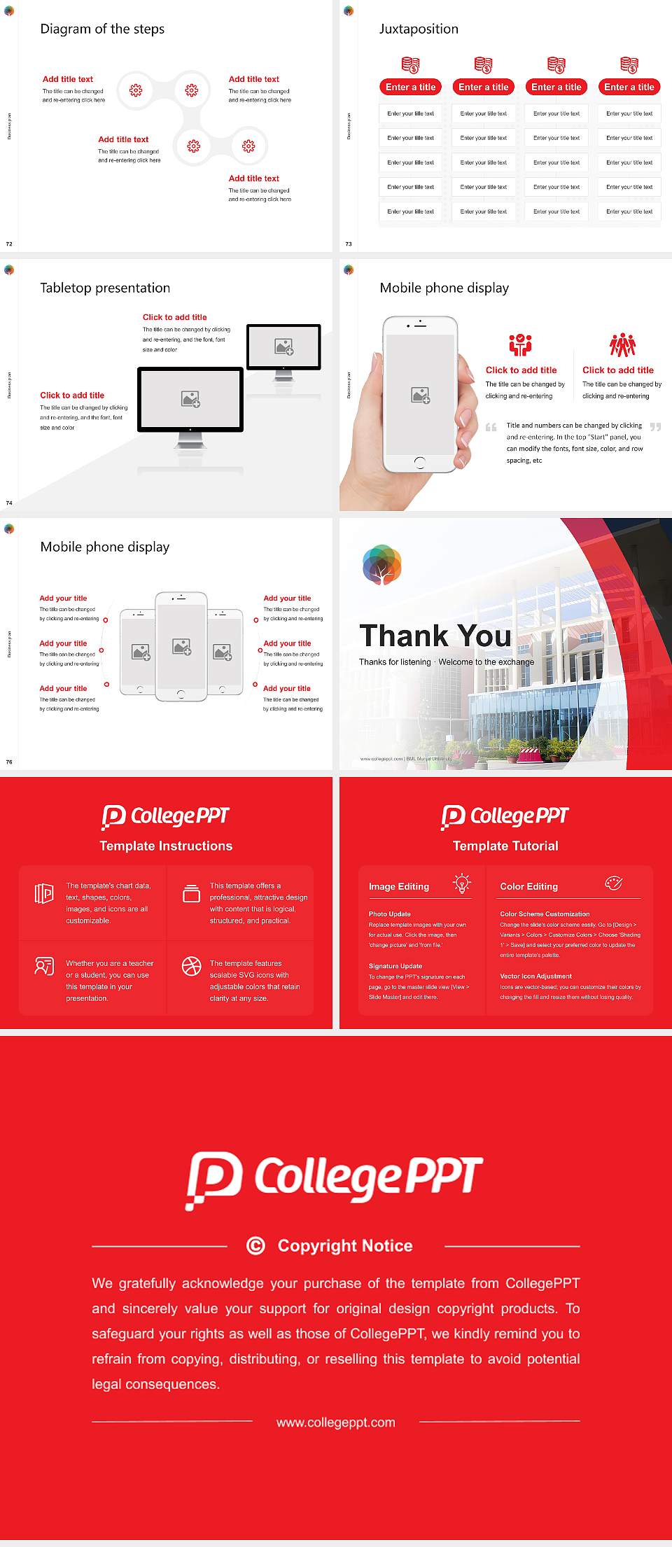 BML Munjal University Competition/Entrepreneurship Contest PPT Template4:3 ratio PPT effect preview image9
