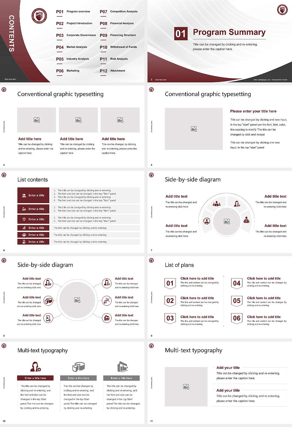 Korea National University of Transportation Competition/Entrepreneurship Contest PPT Template16:9 ratio PPT effect preview image2