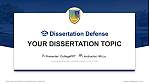 Chamberlain University – North Brunswick Graduation Thesis Defense PPT Template