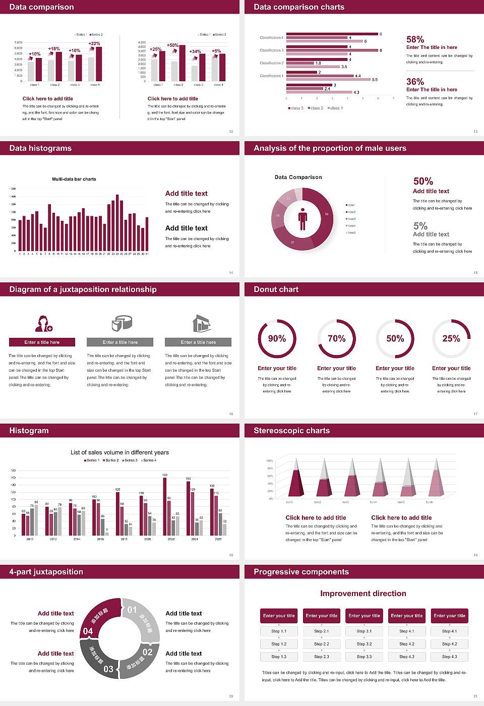 Central State University Thesis Proposal/Graduation Defense PPT Template16:9 ratio PPT effect preview image3