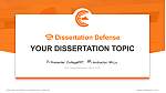 Cem College-Mayaguez Graduation Thesis Defense PPT Template