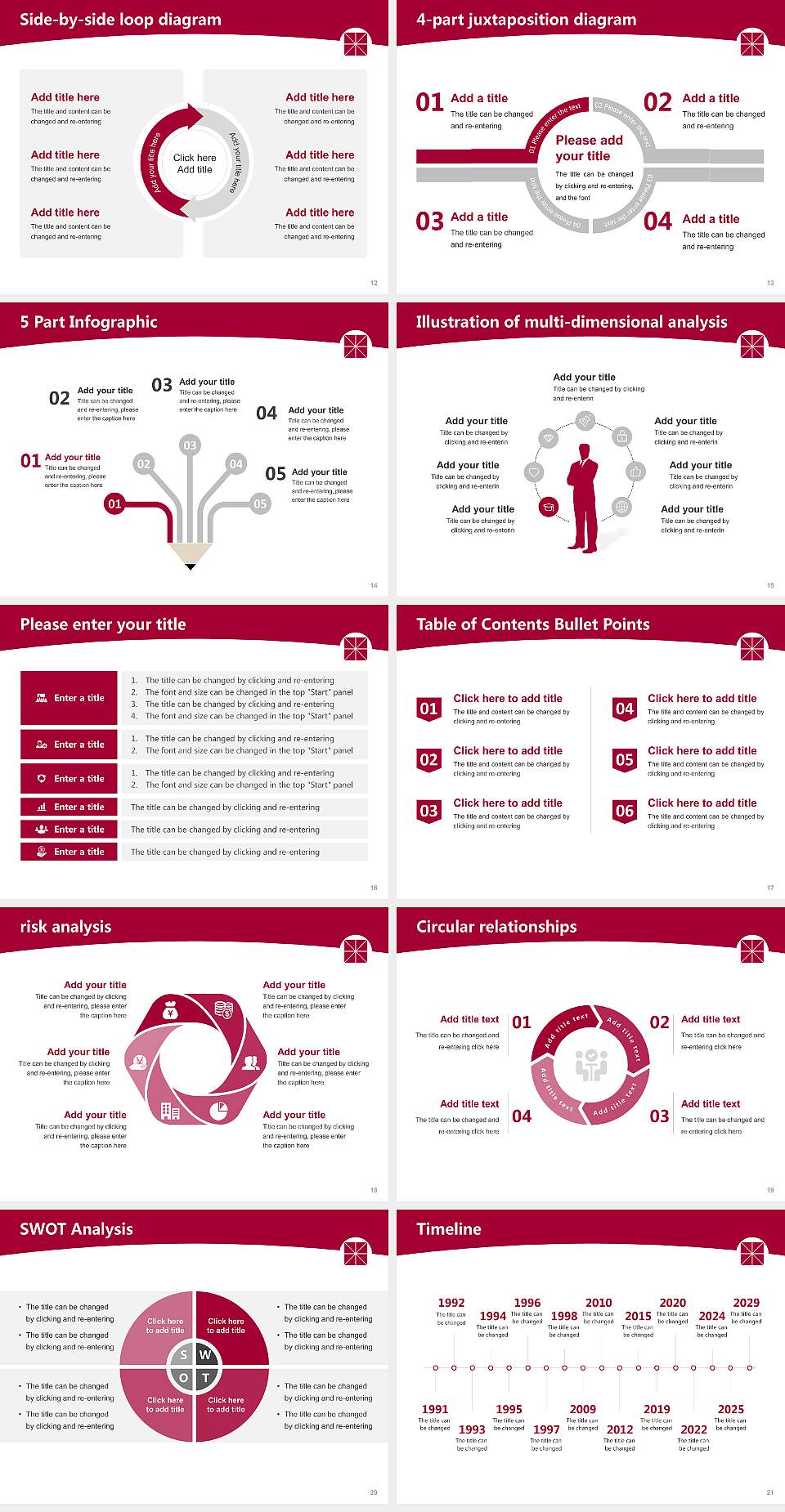 Chapman University Academic Presentation/Research Findings Report PPT Template4:3 ratio PPT effect preview image3