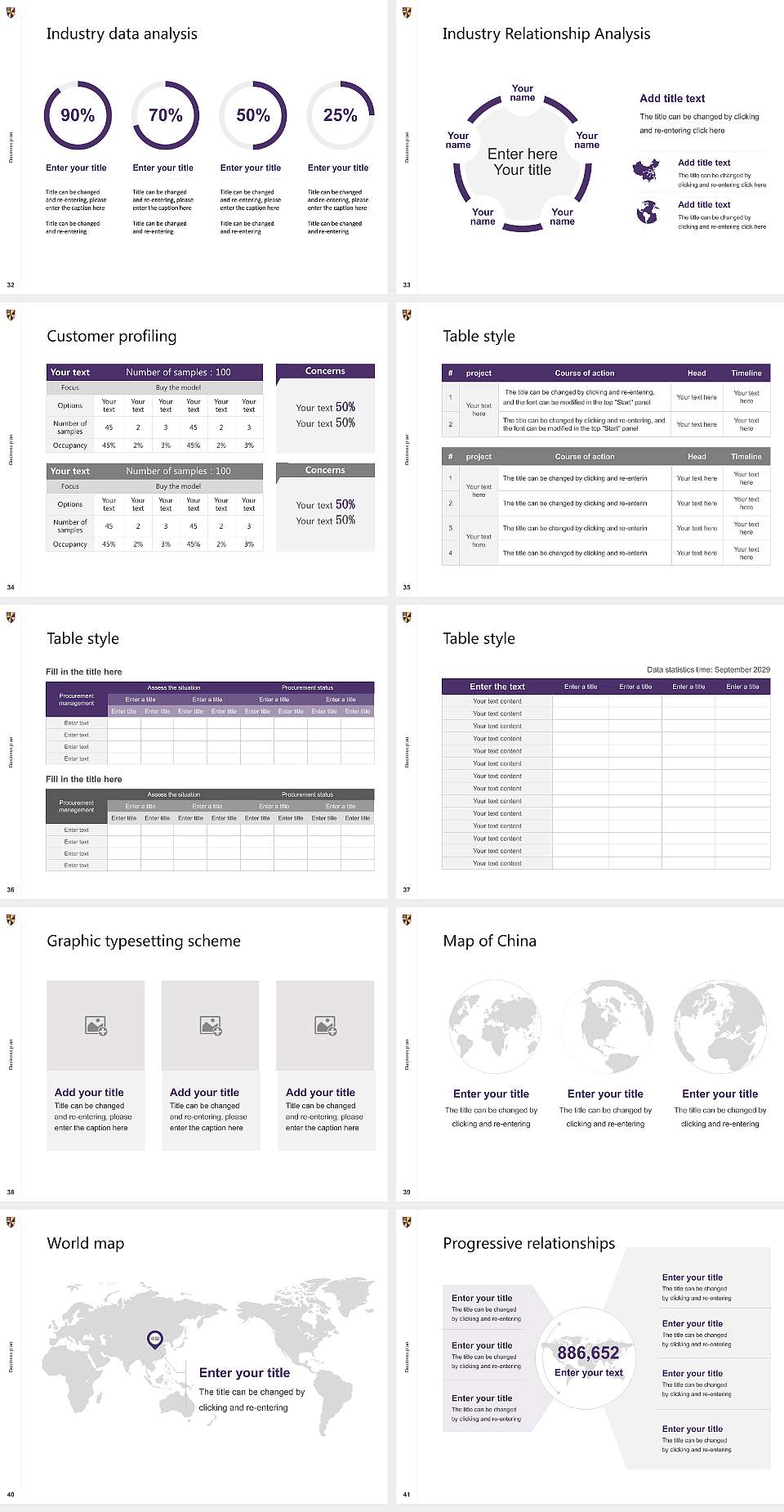 Albion College Competition/Entrepreneurship Contest PPT Template4:3 ratio PPT effect preview image5