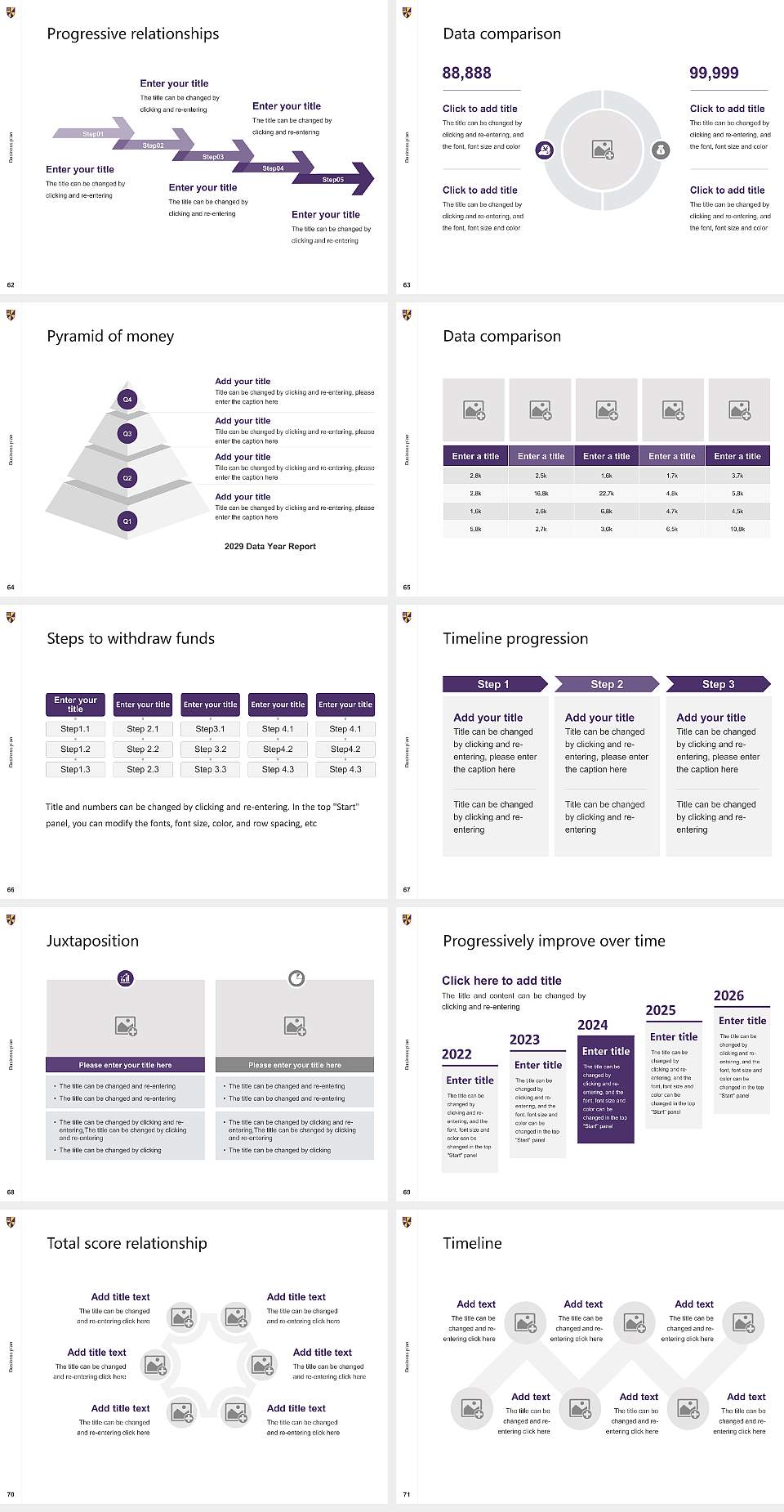 Albion College Competition/Entrepreneurship Contest PPT Template4:3 ratio PPT effect preview image8