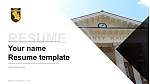 Cedar Crest College Resume PPT Template