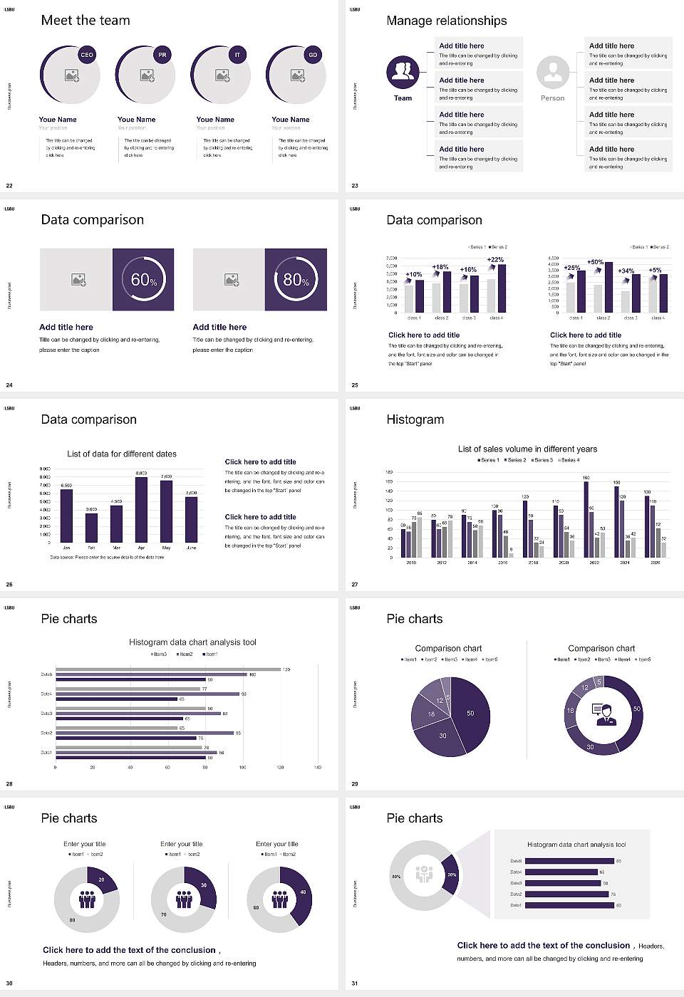 London South Bank University Competition/Entrepreneurship Contest PPT Template16:9 ratio PPT effect preview image4