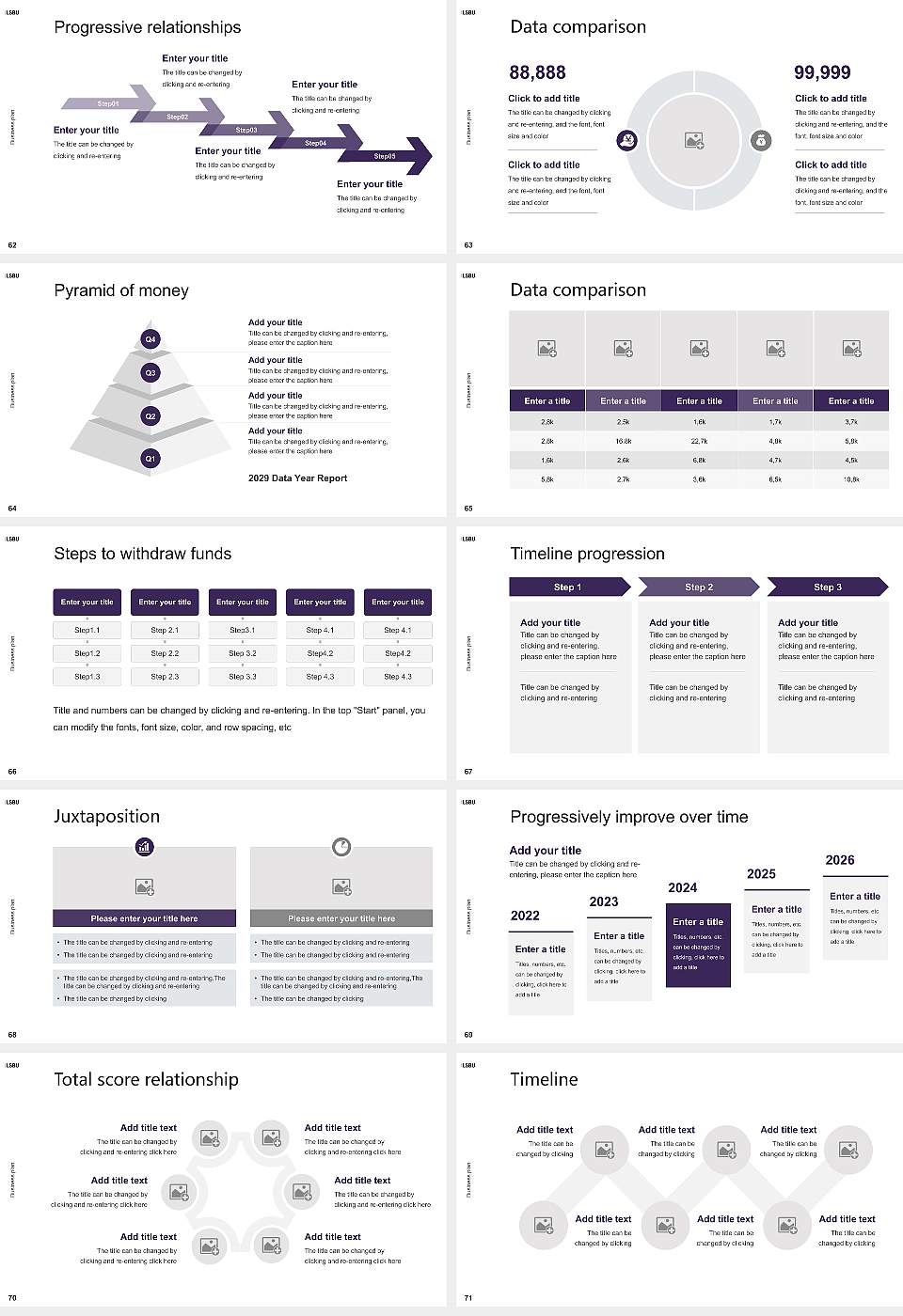 London South Bank University Competition/Entrepreneurship Contest PPT Template16:9 ratio PPT effect preview image8