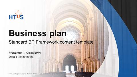 Honam Theological University and Seminary Competition/Entrepreneurship Contest PPT Template