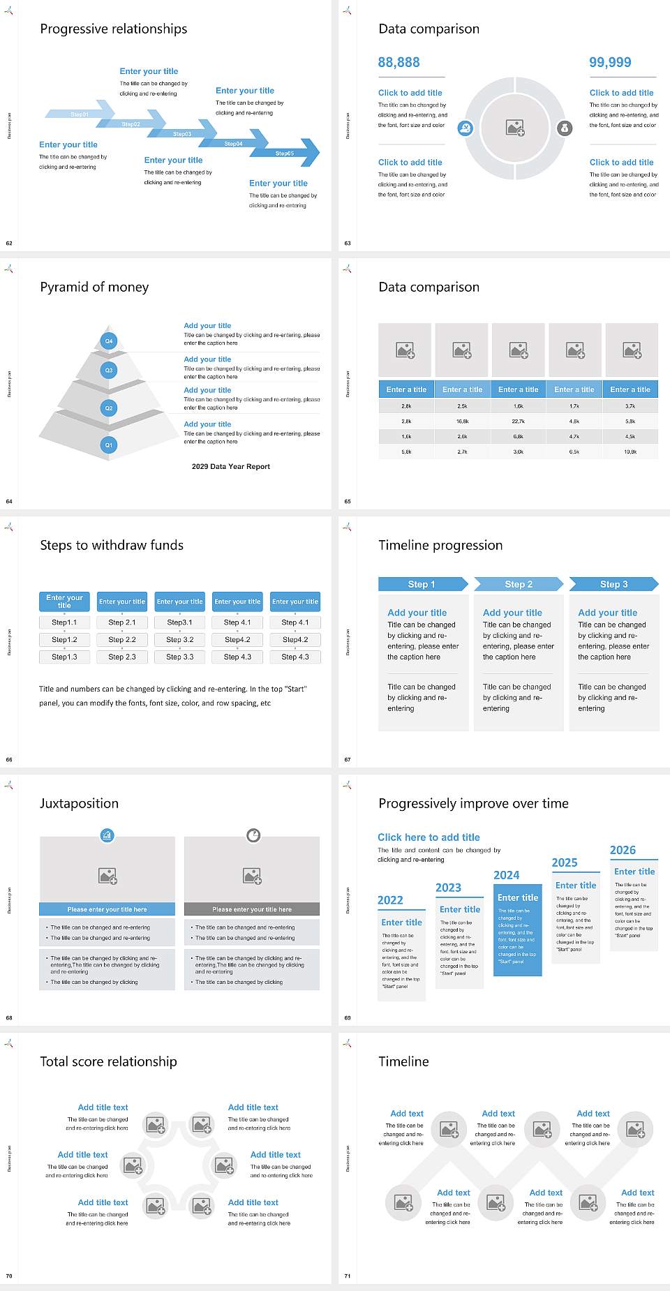 Hiroshima City University Competition/Entrepreneurship Contest PPT Template4:3 ratio PPT effect preview image8