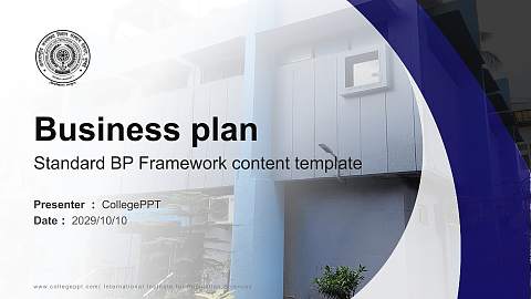 International Institute for Population Sciences Competition/Entrepreneurship Contest PPT Template