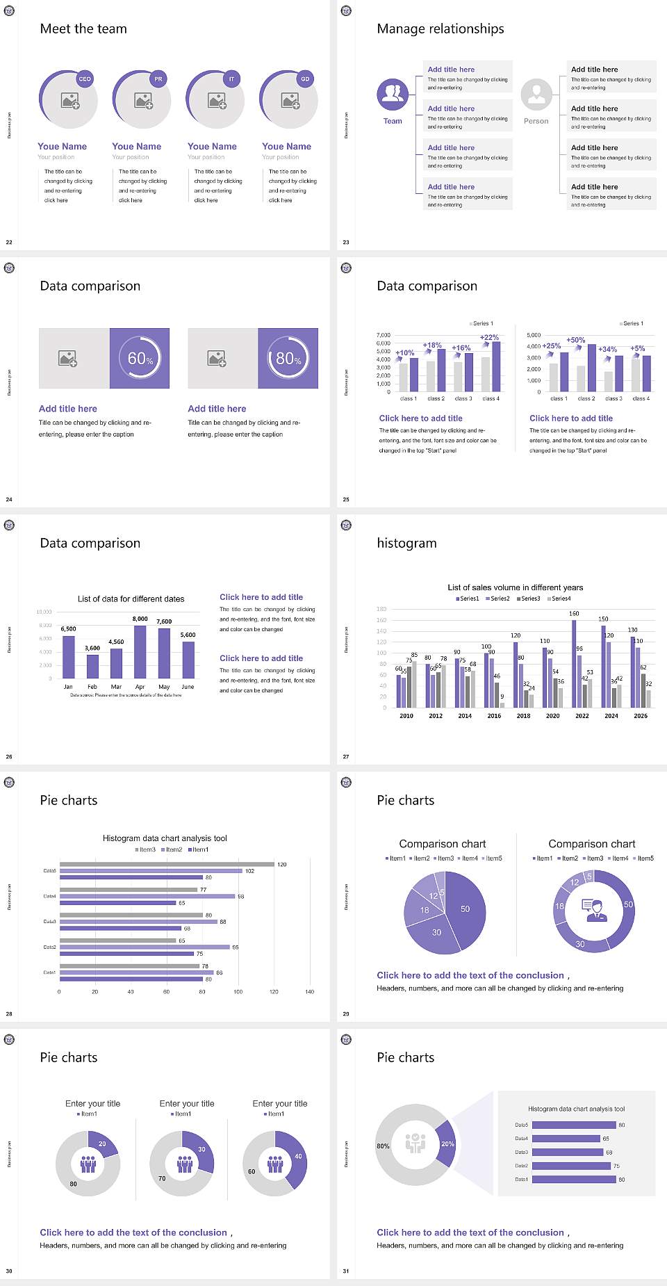 Hanshin University Competition/Entrepreneurship Contest PPT Template4:3 ratio PPT effect preview image4