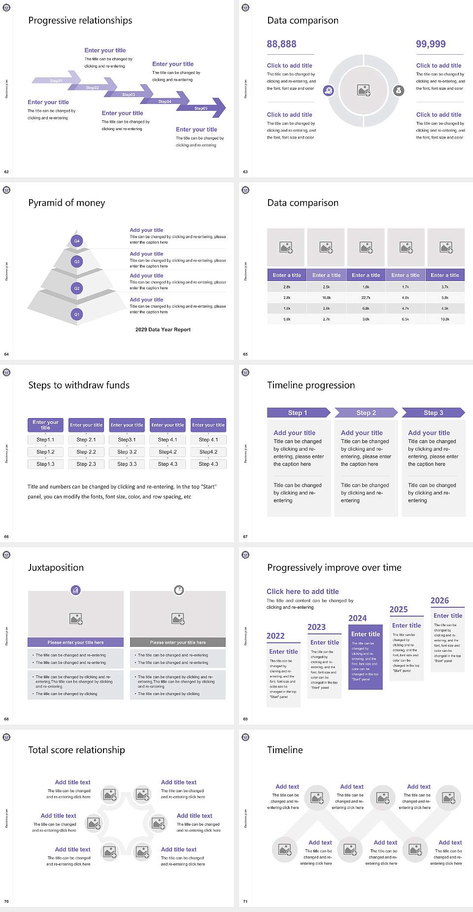 Hanshin University Competition/Entrepreneurship Contest PPT Template4:3 ratio PPT effect preview image8