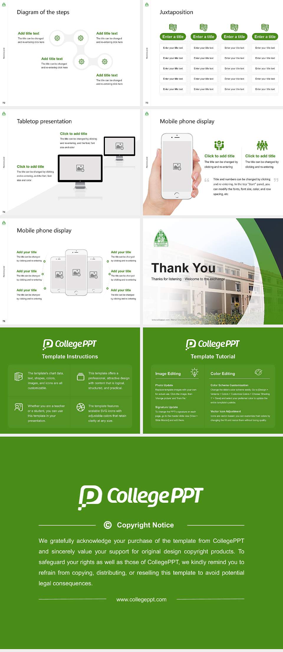Bidhan Chandra Krishi Vishwavidyalaya Competition/Entrepreneurship Contest PPT Template4:3 ratio PPT effect preview image9
