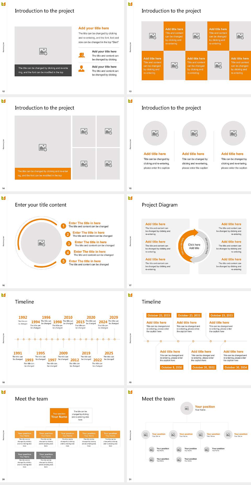 Korea National University of Welfare Competition/Entrepreneurship Contest PPT Template4:3 ratio PPT effect preview image3