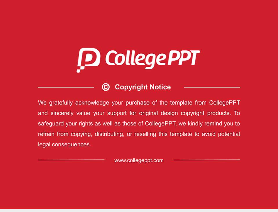 Carthage College Resume PPT Template4:3 ratio PPT effect preview image5