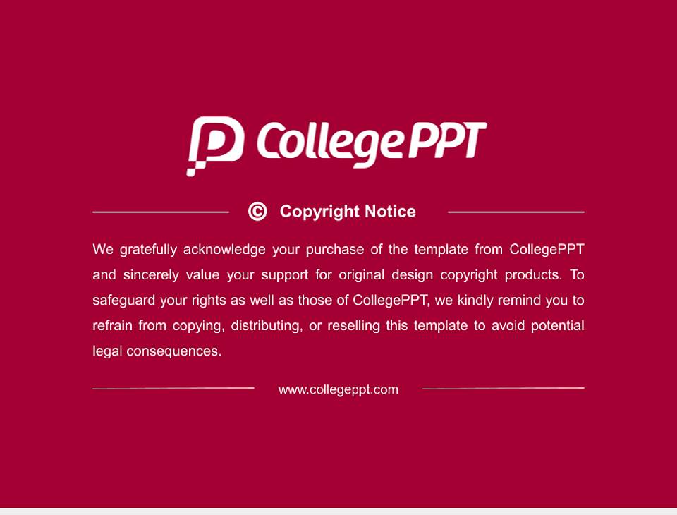 Chapman University General Purpose PPT Template4:3 ratio PPT effect preview image6