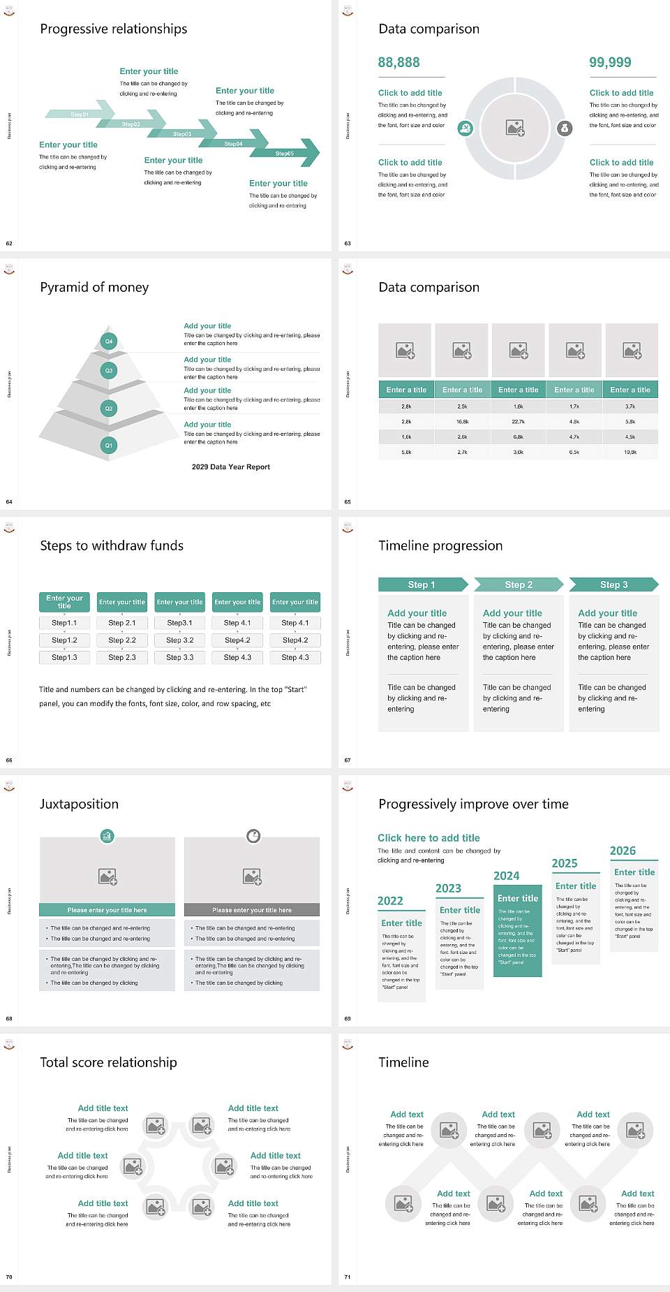 Jagannath University Competition/Entrepreneurship Contest PPT Template4:3 ratio PPT effect preview image8