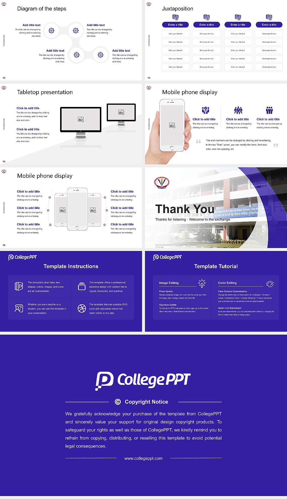 Guru Angad Dev Veterinary & Animal Sciences University Competition/Entrepreneurship Contest PPT Template16:9 ratio PPT effect preview image9