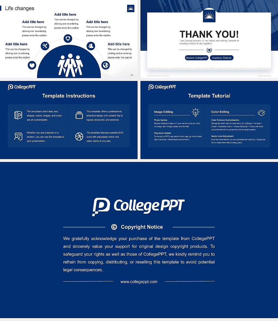 Case Western Reserve University National Scholarship Defense PPT Template16:9 ratio PPT effect preview image4