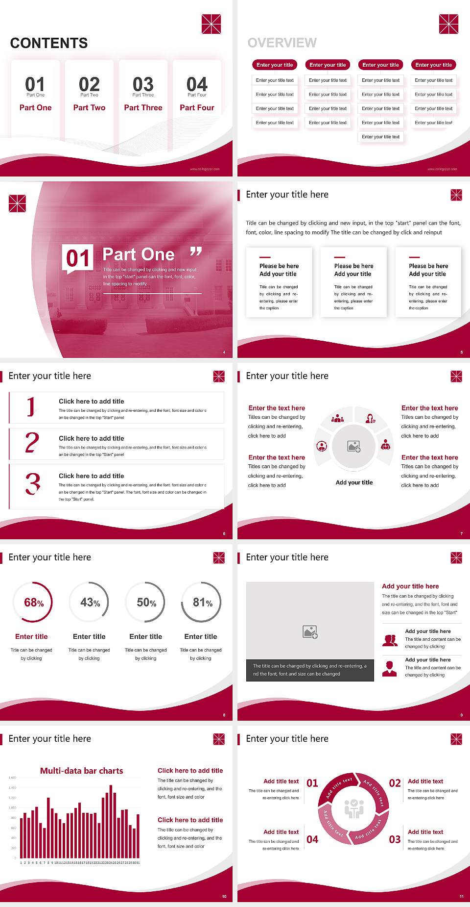 Chapman University Lecture Sharing and Networking Event PPT Template4:3 ratio PPT effect preview image2