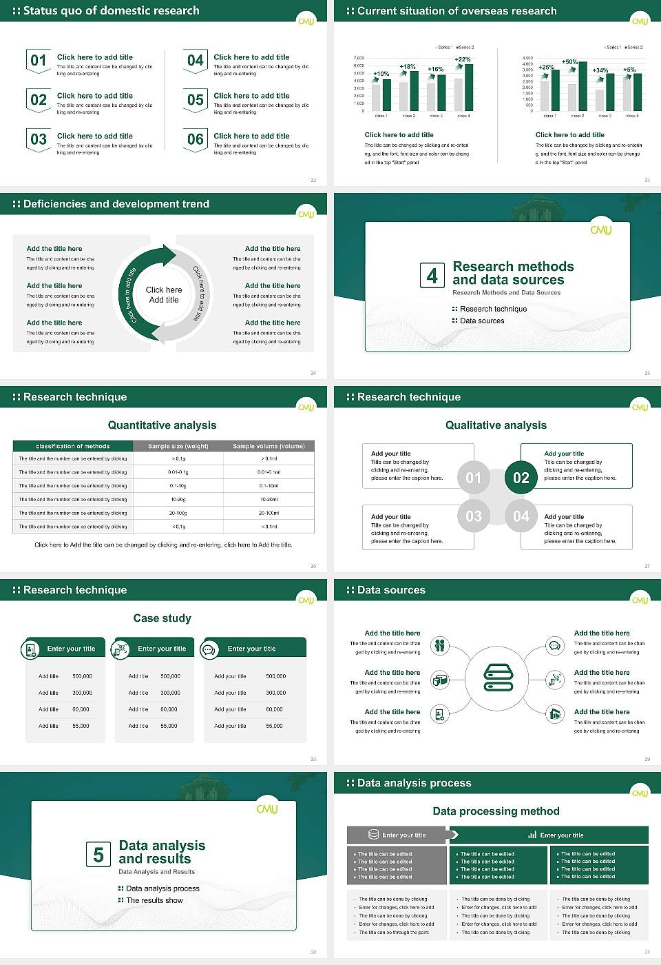 Central Methodist University Graduation Thesis Defense PPT Template16:9 ratio PPT effect preview image4
