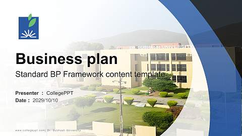 Dr. Subhash University Competition/Entrepreneurship Contest PPT Template
