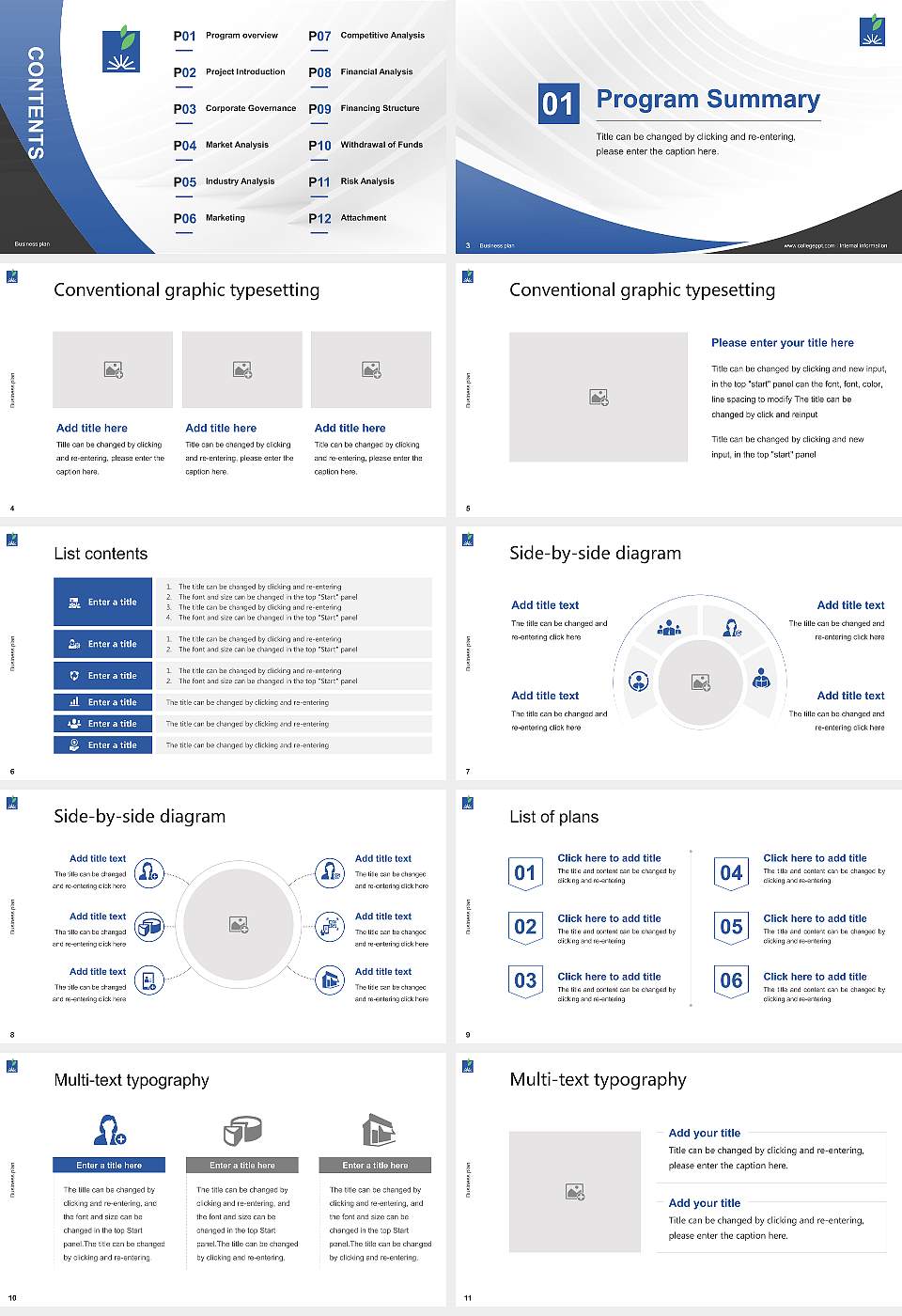 Dr. Subhash University Competition/Entrepreneurship Contest PPT Template16:9 ratio PPT effect preview image2