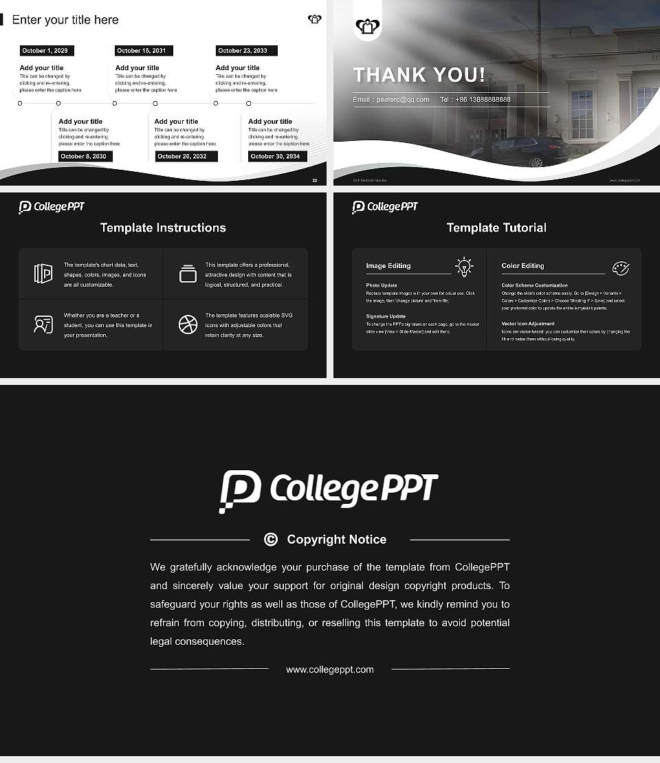 Beth Medrash Govoha Lecture Sharing and Networking Event PPT Template16:9 ratio PPT effect preview image4