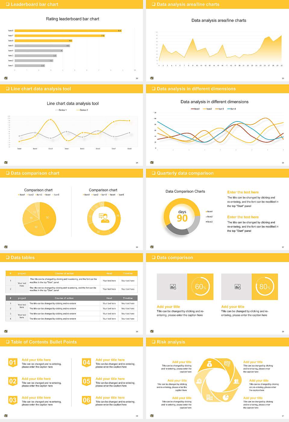 Cameron University General Purpose PPT Template16:9 ratio PPT effect preview image4